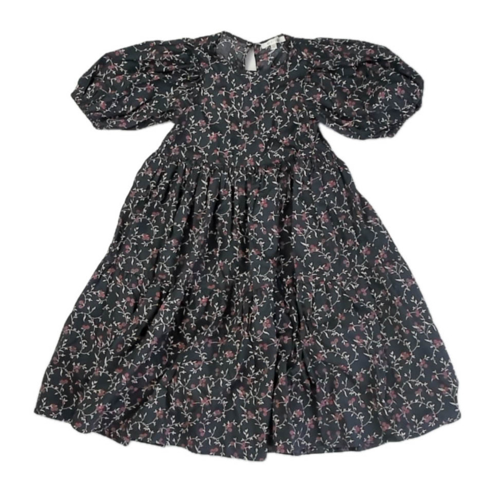 Noralee Girls Green Floral Dress size: 4T